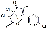 methyl 2-chloro-2-[2,4-dichloro-5-(4-chlorophenyl)-3-oxo-2-furyl]aceta te CAS#: 139266-55-0
