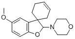 methyl-2-morpholinospiro[benzofuran-3(2H),1'-[3]cyclohexen]-5-ol CAS#: 33112-29-7