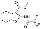 methyl 2-[(trifluoroacetyl)amino]-4,5,6,7-tetrahydro-1-benzothiophene-3-carboxylate CAS#: 297743-78-3