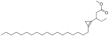 methyl 3-(2-octadecylcyclopropen--1-yl)pentanoate CAS#: 156733-00-5