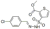 methyl 3-[[(4-chlorophenyl)methylideneamino]sulfamoyl]thiophene-2-carb oxylate CAS#: 145865-79-8