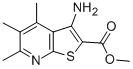 methyl 3-amino-4,5,6-trimethylthieno[2,3-b]pyridine-2-carboxylate CAS#: 319491-25-3