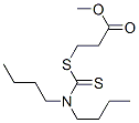 methyl 3-[[(dibutylamino)thioxomethyl]thio]propanoate CAS#: 32750-89-3