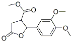methyl 5-(3,4-dimethoxyphenyl)-2,3,4,5-tetrahydro-2-oxo-4-furancarboxylate CAS#: 119986-67-3