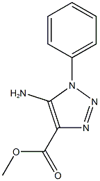 methyl 5-amino-1-phenyl-1H-1,2,3-triazole-4-carboxylate CAS#: 31771-58-1