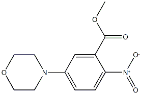 methyl 5-morpholino-2-nitrobenzenecarboxylate CAS#: 134050-75-2