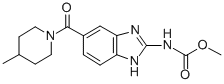 methyl 5(6)-(4-methylpiperidin-1-yl)carbonylbenzimidazole-2-carbamate CAS#: 128579-70-4