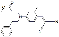 methyl N-[4-(2,2-dicyanovinyl)-m-tolyl]-N-phenethyl-beta-alaninate CAS#: 30165-79-8