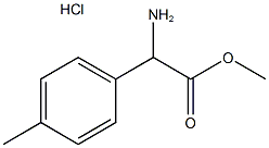 methyl amino(4-methylphenyl)acetate hydrochloride CAS#: 134722-09-1