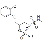 methylsulfamic acid 3-(2-methoxyphenoxy)-2-(((methylamino)sulfonyl)oxy)propyl ester CAS#: 128660-36-6