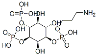 myo-inositol 1-(3-aminopropyl hydrogen phosphate) 3,4-bisphosphate CAS#: 145775-11-7