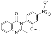 nitromethaqualone CAS#: 340-52-3