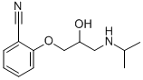 o-[2-Hydroxy-3-(isopropylamino)propoxy]benzonitrile CAS#: 38555-07-6
