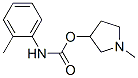 o-Methylcarbanilic acid 1-methyl-3-pyrrolidinyl ester CAS#: 33472-72-9