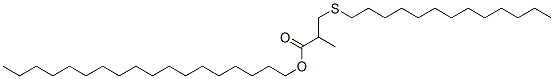 octadecyl 2-methyl-3-(tridecylthio)propionate CAS#: 36994-36-2