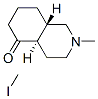 octahydro-2-methyl-trans-5(1H)-isoquinolone methiodide CAS#: 122629-20-3