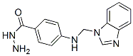 p-[(1H-Benzimidazol-1-ylmethyl)amino]benzohydrazide CAS#: 36837-45-3
