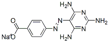 p-[(2,4,6-Triaminopyrimidin-5-yl)azo]benzoic acid sodium salt CAS#: 4628-17-5