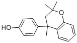 p-(3,4-dihydro-2,2,4-trimethyl-2H-1-benzopyran-4-yl)phenol CAS#: 472-41-3