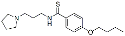 p-Butoxy-N-[3-(1-pyrrolidinyl)propyl]thiobenzamide CAS#: 32412-32-1