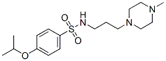 p-Isopropoxy-N-[3-(4-methyl-1-piperazinyl)propyl]benzenesulfonamide CAS#: 32411-00-0