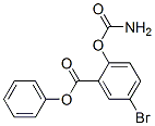 phenyl 5-bromo-2-carbamoyloxy-benzoate CAS#: 122277-23-0
