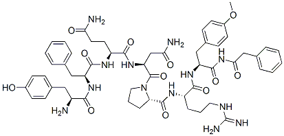 phenylacetyl-O-methyltyrosyl-phenylalanyl-glutaminyl-asparaginyl-prolyl-arginyl-tyrosinamide CAS#: 135447-36-8