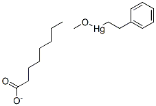 phenylethyl methoxy mercury octanoate CAS#: 133350-44-4