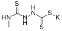 potassium 3-(methylthiocarbamoyl)dithiocarbazate CAS#: 31663-89-5