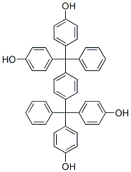 p,p',p'',p'''-[1,4-phenylenebisbenzylidyne]tetrakisphenol CAS#: 38050-97-4