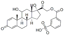 prednisolone 21-3-sulfobenzoate CAS#: 3694-41-5