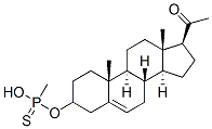 pregnenolone-3-O-methylthiophosphonate CAS#: 155538-87-7