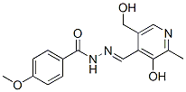 pyridoxal 4-methoxybenzoyl hydrazone CAS#: 116324-89-1