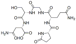 pyroglutamyl-glutaminyl-glycyl-seryl-asparagine CAS#: 129276-53-5