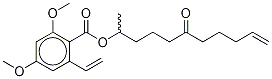 rac 2-Ethenyl-4,6-dimethoxy-benzoic Acid 1-Methyl-5-oxo-9-decen-1-yl Ester CAS#: 312305-42-3