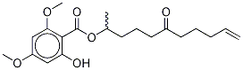 rac 2-Hydroxy-4,6-dimethoxy-benzoic Acid 1-Methyl-5-oxo-9-decen-1-yl Ester CAS#: 312305-40-1