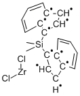 rac-Dimethylsilylbis(1-indenyl)zirconium dichloride CAS#: 121009-93-6