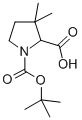 rac N-Boc-3,3-dimethyl-2-pyrrolidenecarboxylic Acid CAS#: 143979-40-2