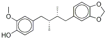 rel-4-[(2R,3R)-4-(1,3-Benzodioxol-5-yl)-2,3-diMethylbutyl]-2-Methoxyphenol CAS#: 130008-79-6