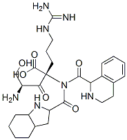 seryl-tetrahydroisoquinolinecarbonyl-octahydroindole-2-carbonyl-arginine CAS#: 148416-85-7