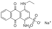 sodium 1-amino-4-(ethylamino)-9,10-dihydro-9,10-dioxoanthracene-2-sulphonate CAS#: 34824-60-7