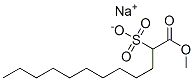 sodium 1-methyl 2-sulphonatododecanoate CAS#: 4016-21-1