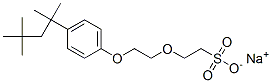 sodium 2-[2-[4-(1,1,3,3-tetramethylbutyl)phenoxy]ethoxy]ethanesulphonate CAS#: 3013-94-3