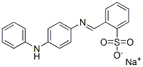 sodium 2-[[[4-(anilino)phenyl]imino]methyl]benzenesulphonate CAS#: 3168-95-4