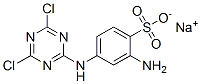 sodium 2-amino-4-[(4,6-dichloro-1,3,5-triazin-2-yl)amino]benzenesulphonate CAS#: 41642-95-9