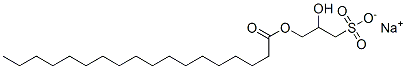sodium 2-hydroxy-3-sulphonatopropyl stearate CAS#: 3694-95-9