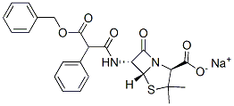 sodium [2S-(2alpha,5alpha,6beta)]-6-[[3-(benzyloxy)-1,3-dioxo-2-phenylpropyl]amino]-3,3-dimethyl-7-oxo-4-thia-1-azabicyclo[3.2.0]heptane-2-carboxylate CAS#: 4628-27-7