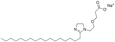 sodium 3-[2-(2-heptadecyl-4,5-dihydro-1H-imidazol-1-yl)ethoxy]propionate CAS#: 4534-82-1