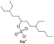 sodium 3,9-diethyltridecan-6-yl sulphate CAS#: 3282-85-7