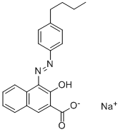 sodium 4-[(4-butylphenyl)azo]-3-hydroxy-2-naphthoate CAS#: 34851-65-5